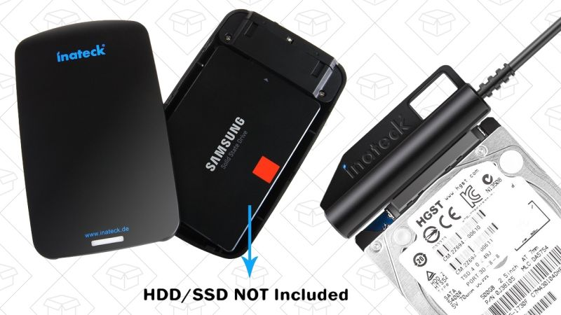 Carcasa para Disco Duro Inateck 2.5'’, $11 con código B5TIRQDE | Disco Duro con USB, $7 con código S7TSVU7P